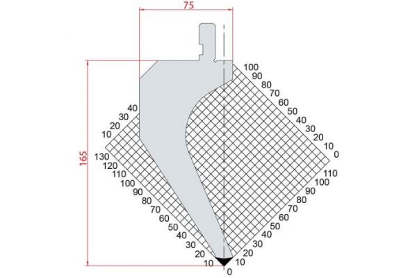 Dao chấn 88º 1301. H=199,03, R=3, Max T/m=85